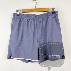 Alphalete Reflection Hem Shorts sz Large